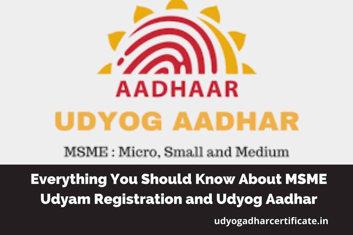 Know about MSME/Udyam Registration Certificate Online in India