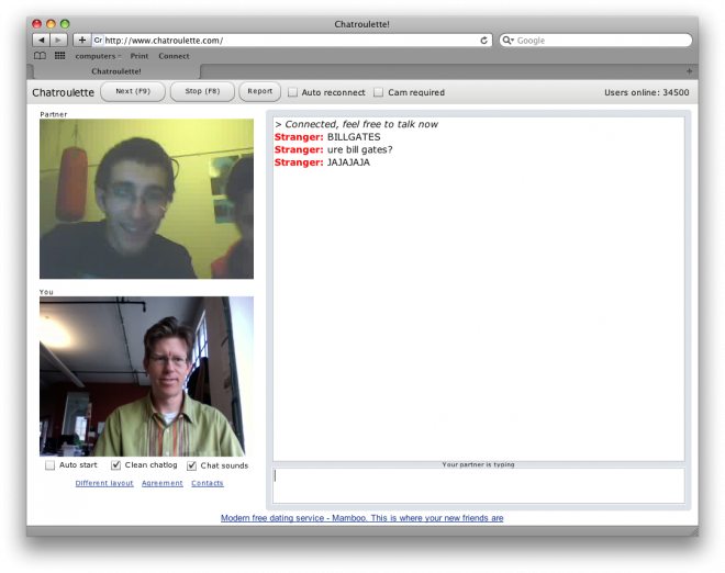 Why Chatroulette Is the Future of Webcam Chatting