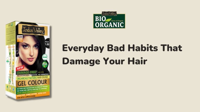 Everyday Bad Habits That Damage Your Hair | Natural Hair Dye