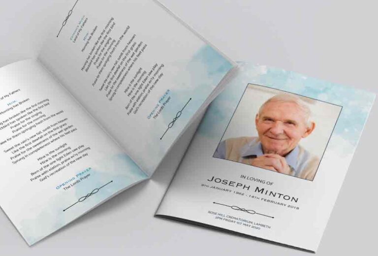 Things to Consider When Choosing Funeral Program Printing Service 