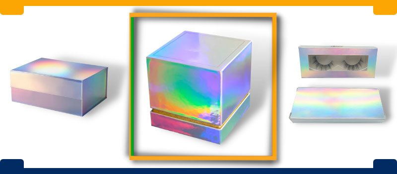  holographic box packaging