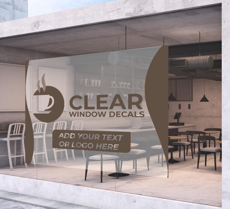Custom Window Decals Will Draw Attention to Your Business